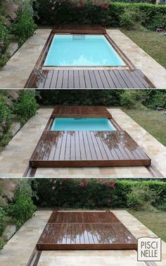 Deck móvel para piscinas