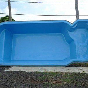 Piscina de Fibra Condor 6,13 x 2,67 x 1,40