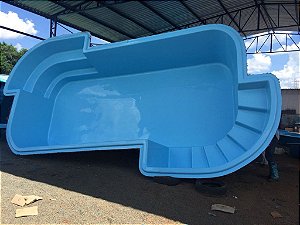 Piscina De Fibra 8 X 4,30 X 1,40 - 26.000